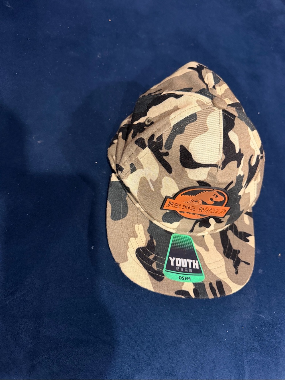 Youth Camo Baseball Cap - Brown Camouflage